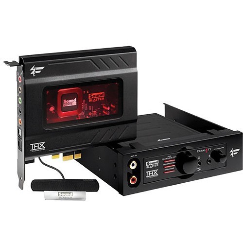 Creative Sound Blaster Recon3D THX PCIE Fatal1ty Pro Champion Series Audio Card.