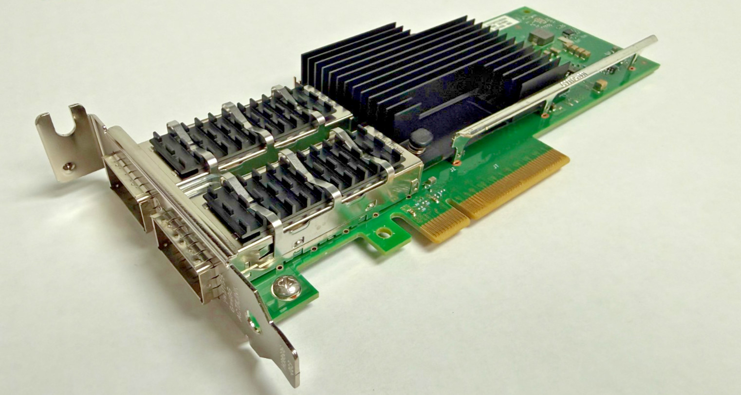 Oracle H81993 Dual-Port 40GbE QSFP PCIe Network Card P/N: 7319817