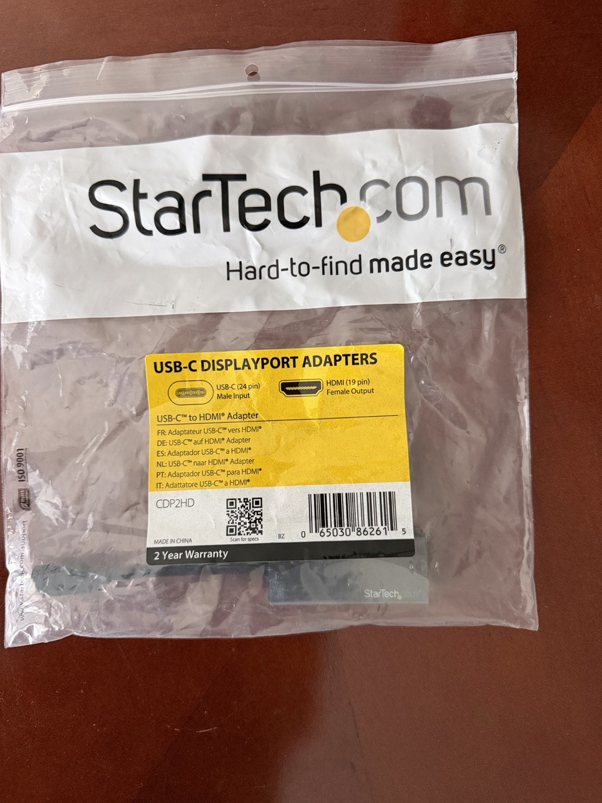 Startech.com USB-C Adapter USB-C to HDMI Adapter CDP2HD