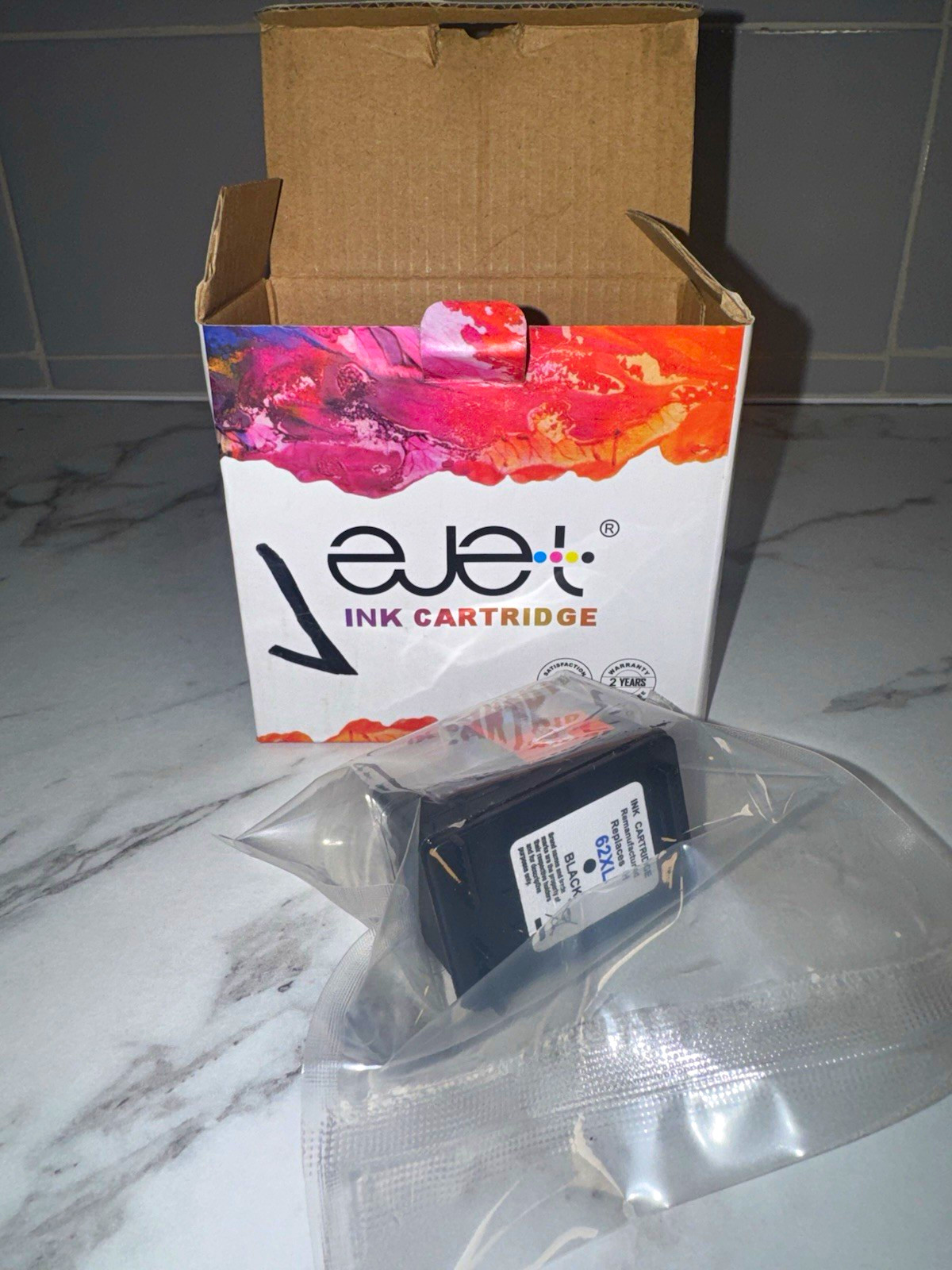 Ejet SINGULAR 62XL Black Inkjet Ink Cartridge