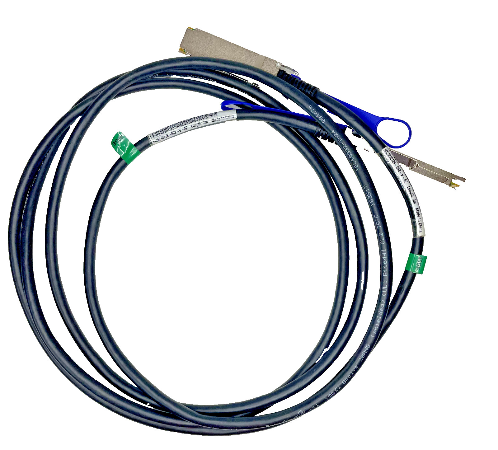 MELLANOX MC2210128-003 40G QSFP 3M-Length Direct Attach Copper Network Cable