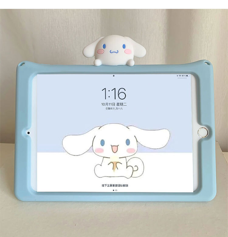 My Melody Cinnamoroll Tablet Case Cover For iPad 2 3 4 5 6 mini 1 2 3 Air Pro