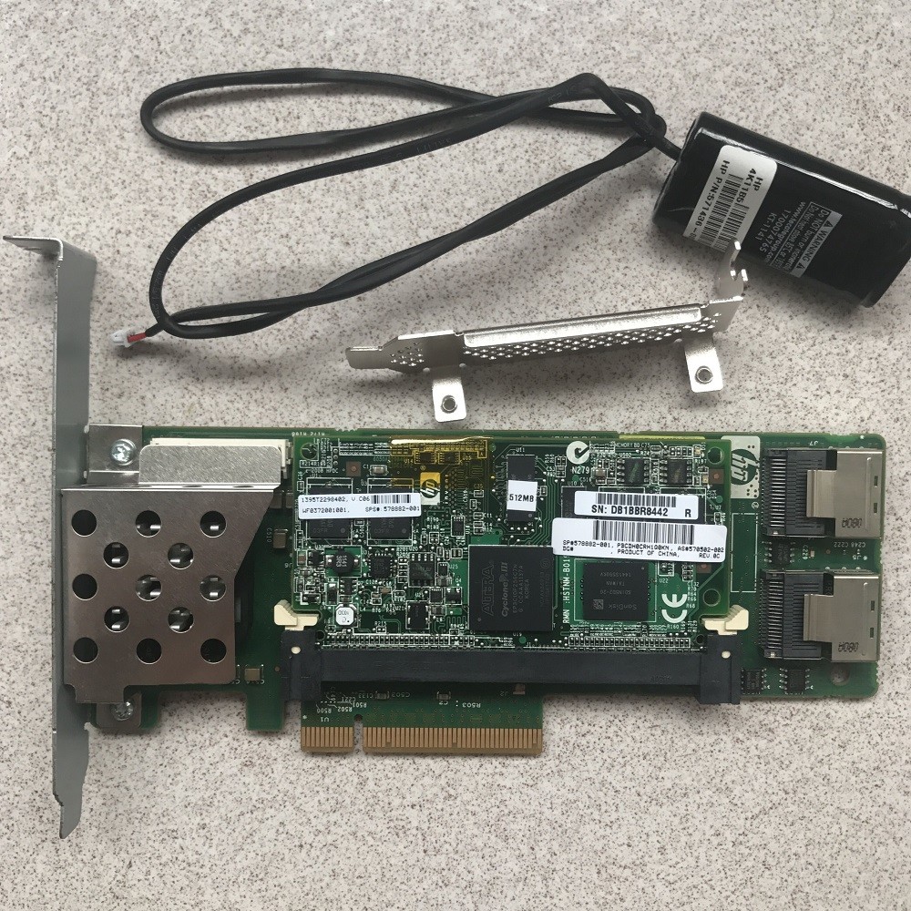 HP 462919-001 013233-001 smart array p410 512MB 571436-002 Battery controller