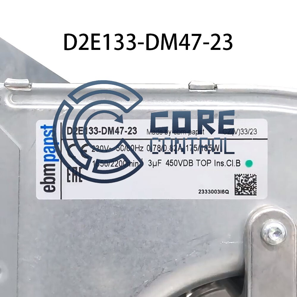 1PCS Ebmpaps D2E133-DM47-23 high air volume Centrifugal Fan 230V 180W