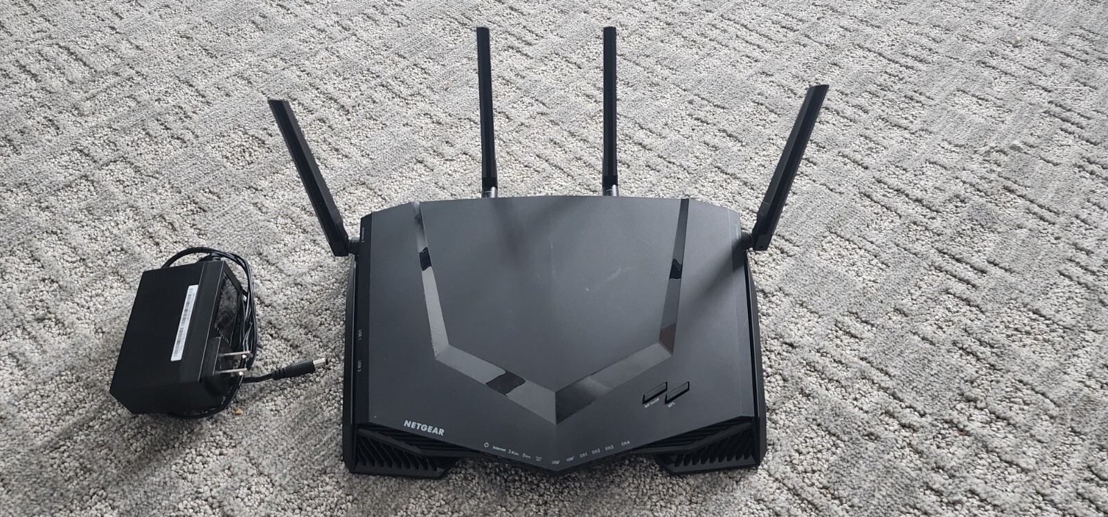 NETGEAR Nighthawk Pro Gaming XR450 2400 Mbps 4 Ports Wireless Router - Black