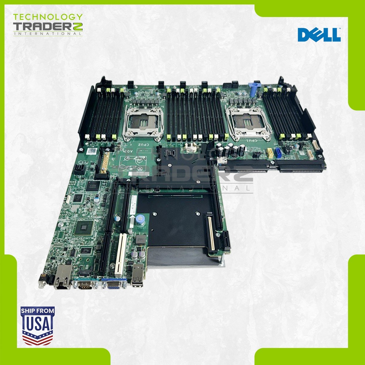86D43 Dell PowerEdge R630 Server System Board 086D43 **Pulled**