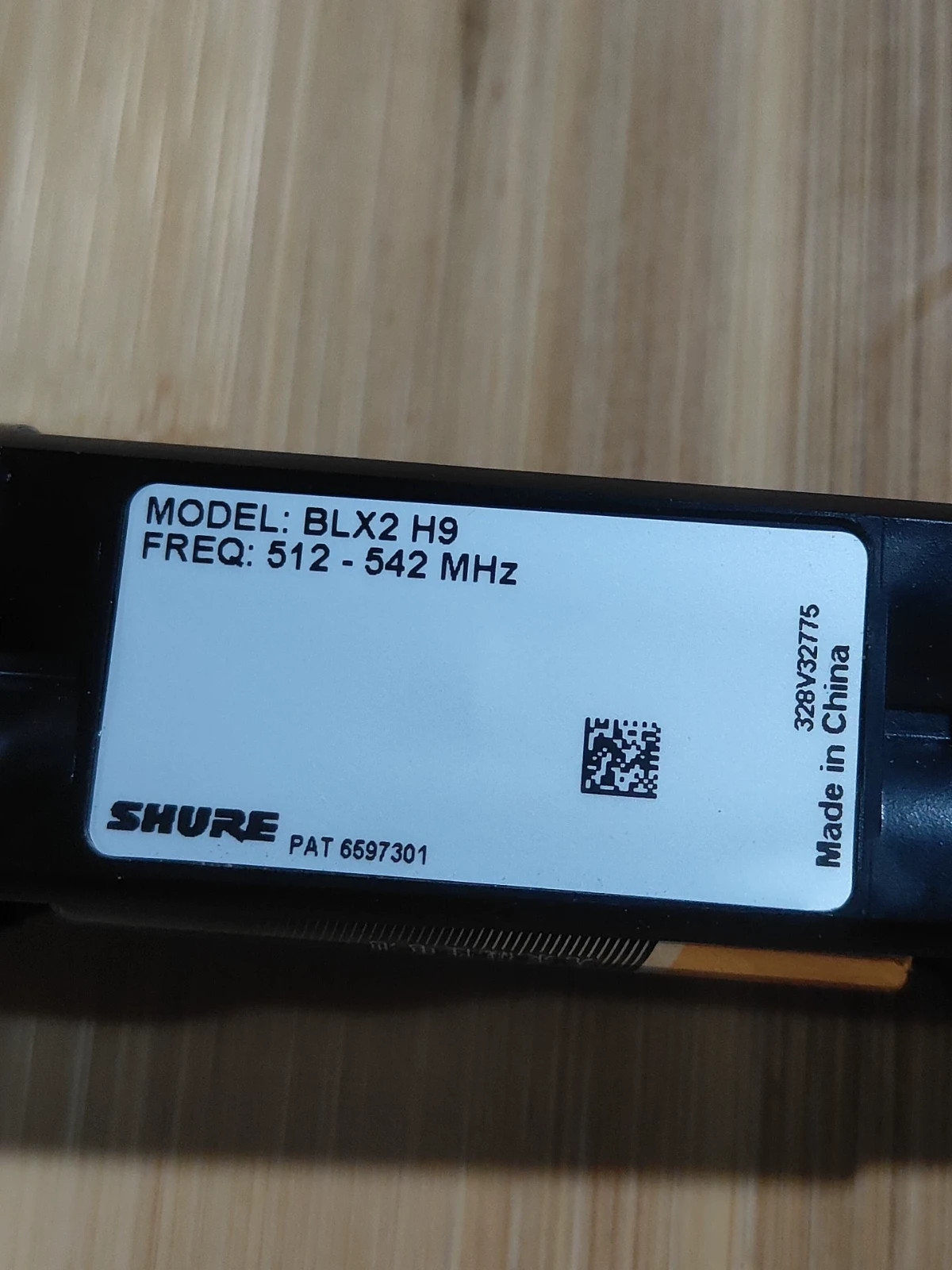 Used BLX2 H9 wireless microphone handheld, frequency 512-542MHz (FedEx/DHL)