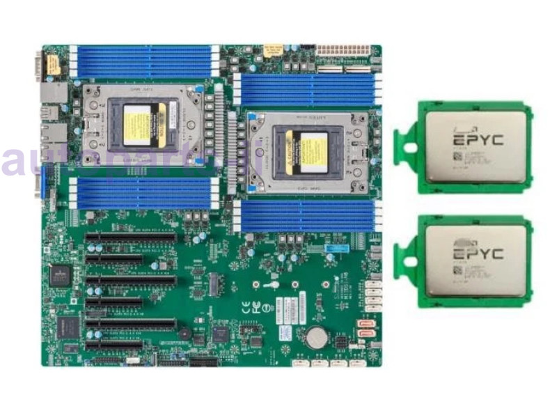 TTY T1DEEP=H12DSi-N6 E-ATX SP3 Motherboard For Supermicro +2x For AMD EPYC 7K62