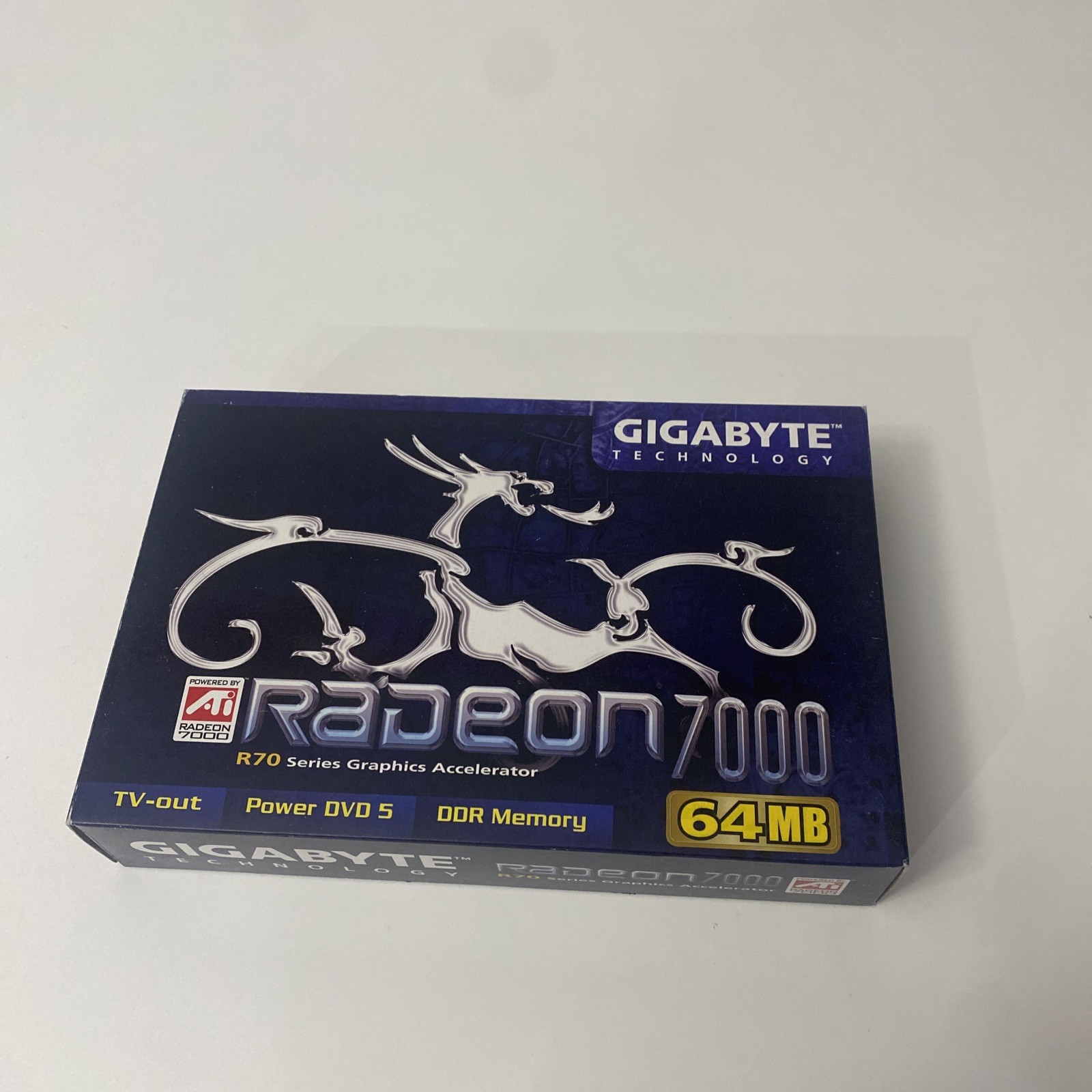 Vintage ATI Radeon 7000 64MB DDR Graphics Card - New Open Box