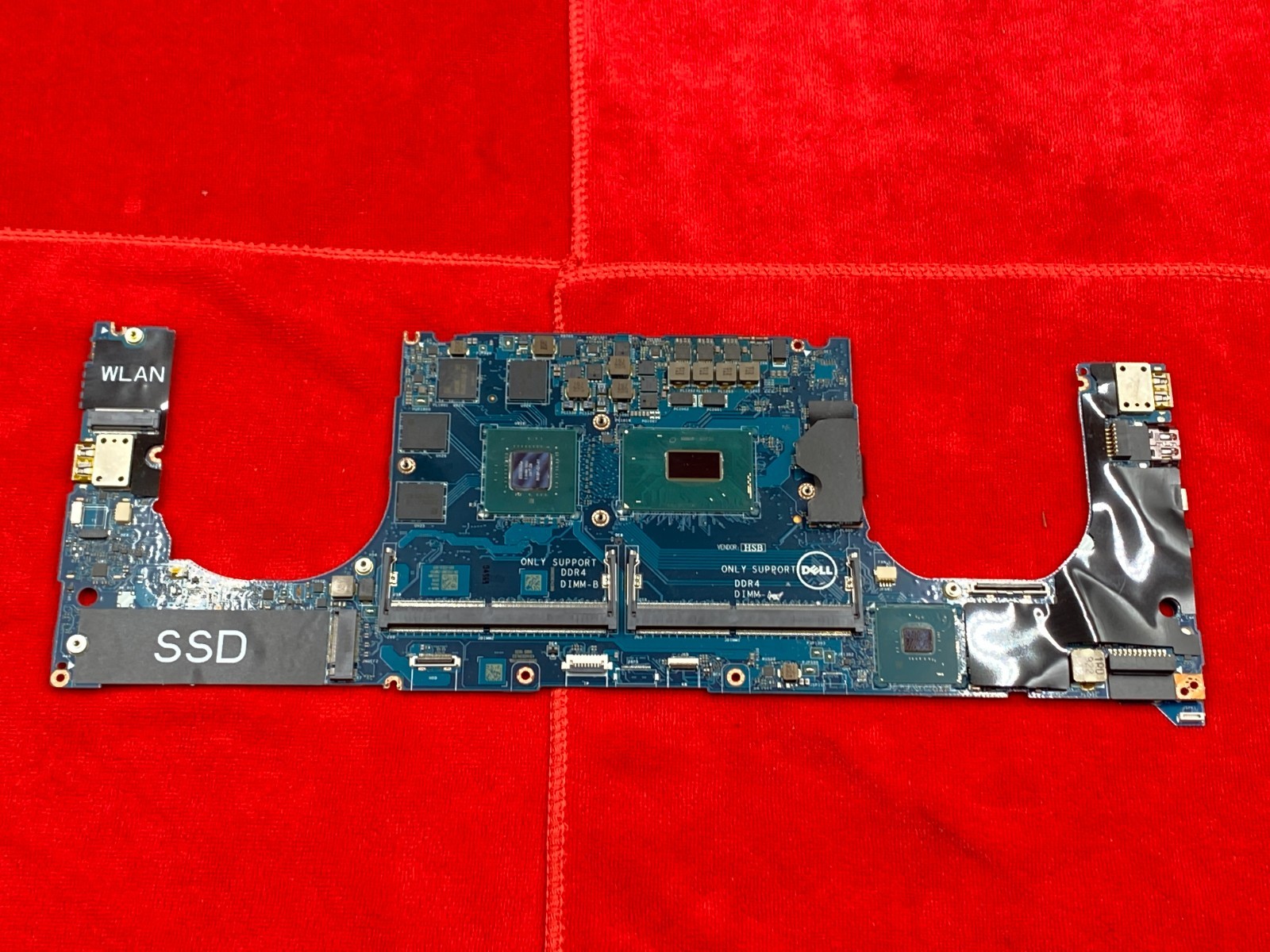 DELL PRECISION 5330 LAPTOP MOTHERBOARD i7-8850H NVIDIA QUADRO P1000 GPU 0VDJMX