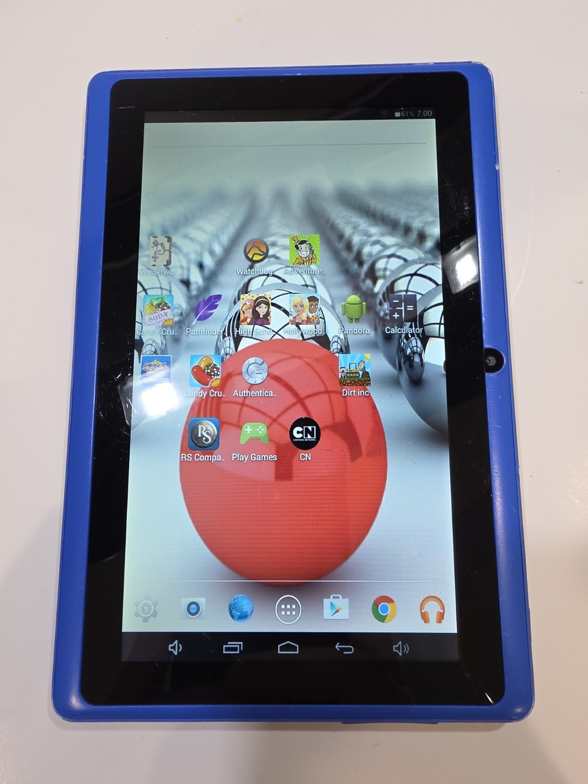 Dragon Touch Y88X Gray Android Kids Tablet 6GB TESTED