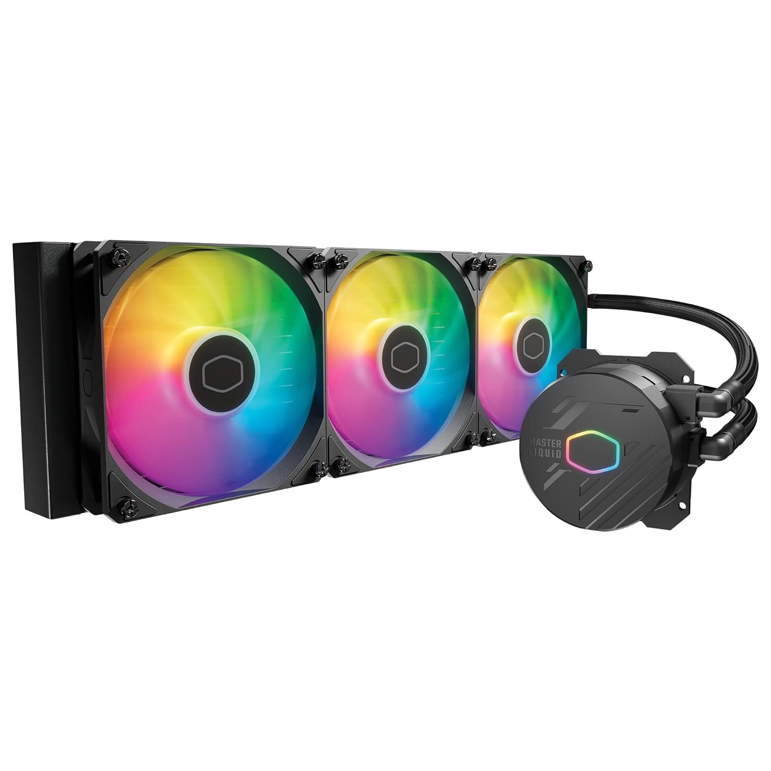 MasterLiquid 360L Core 360mm Close-Loop AIO Liquid Cooler,Gen S Coldplate Pump