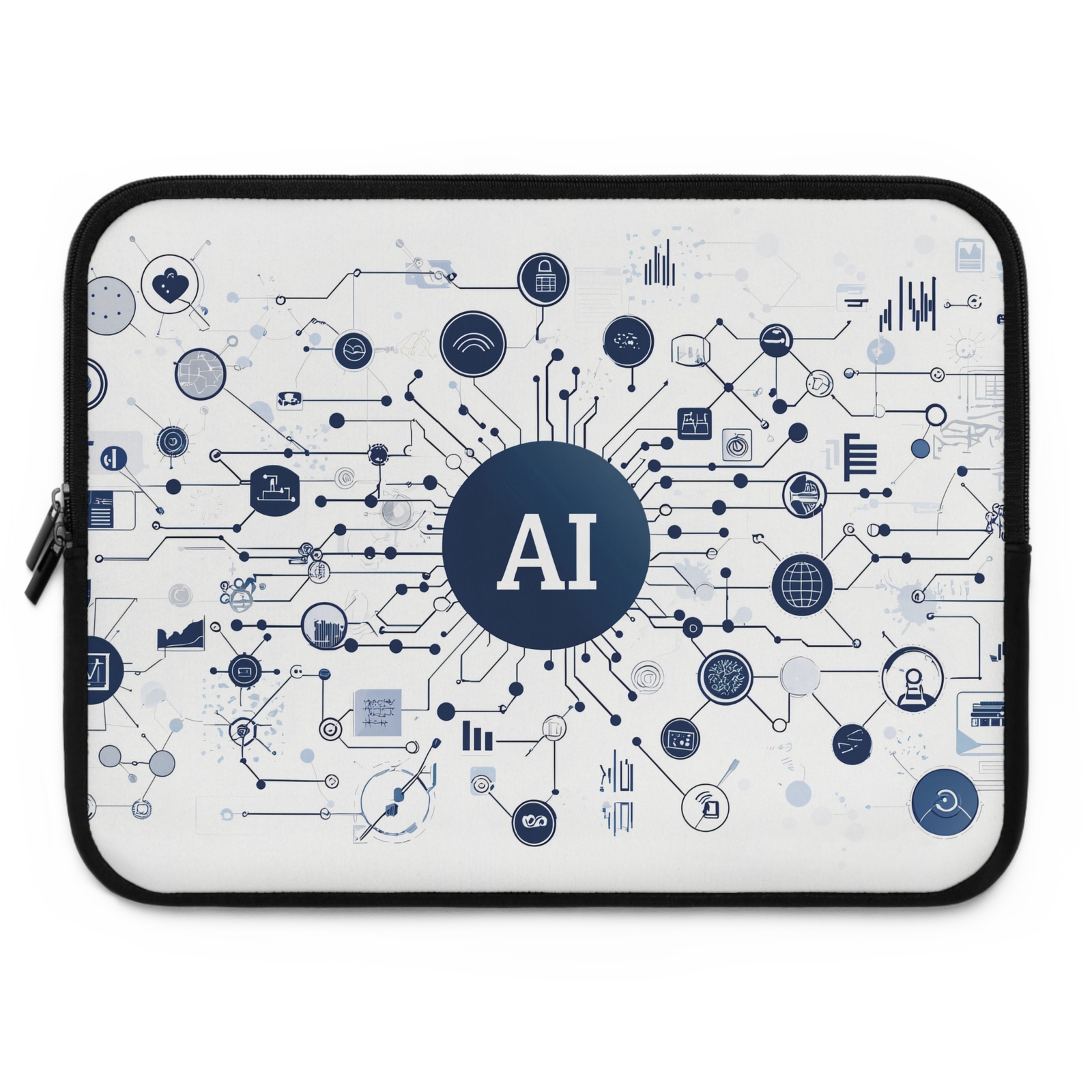 AvalgArt – Laptop Sleeve – AI Circuit Board Design