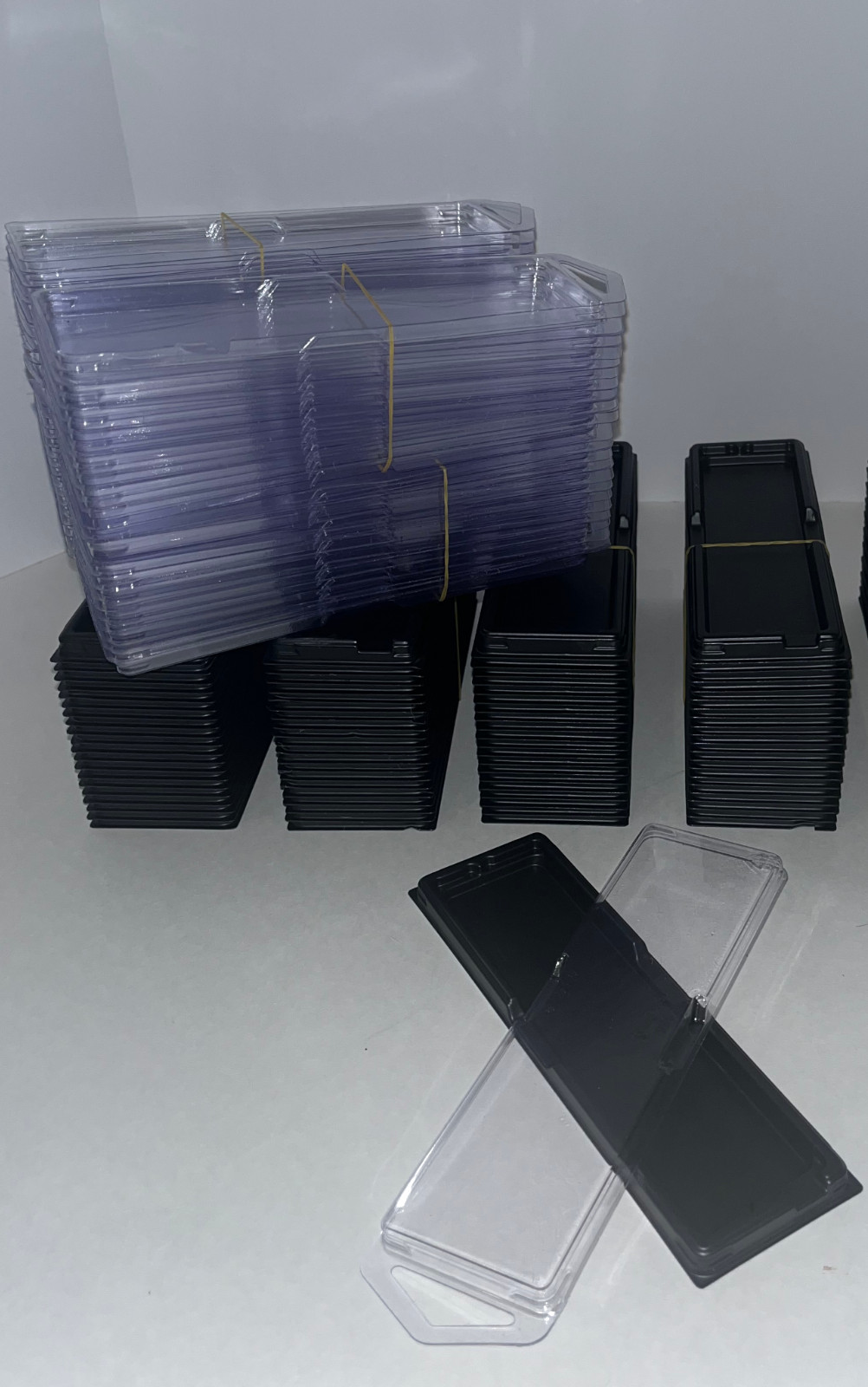 250 X DDR2 DDR3 DDR4 DDR5  Memory RAM Clamshell Case for DIMMs Anti Static ESD