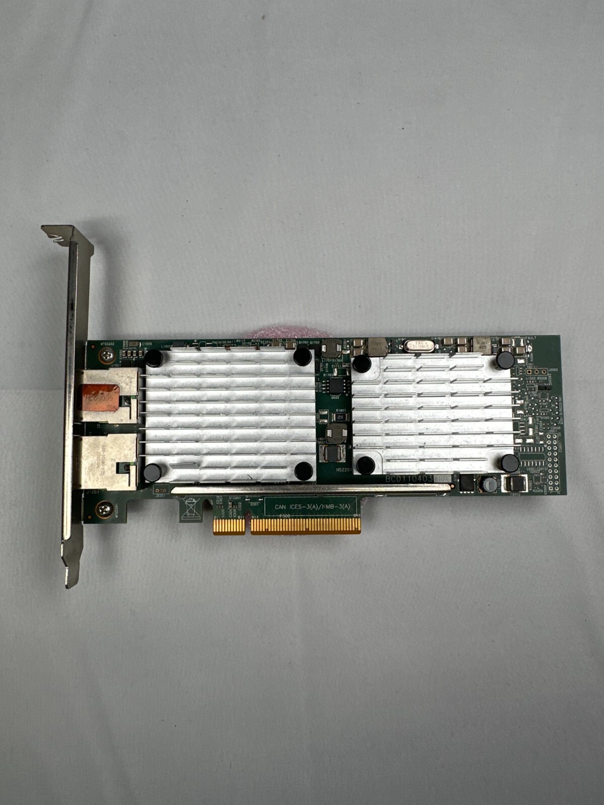 QLogic QLE3442-RJ BC0110403 Dual Port10GbE RJ-45 PCIe Network Adapter Full Heigh