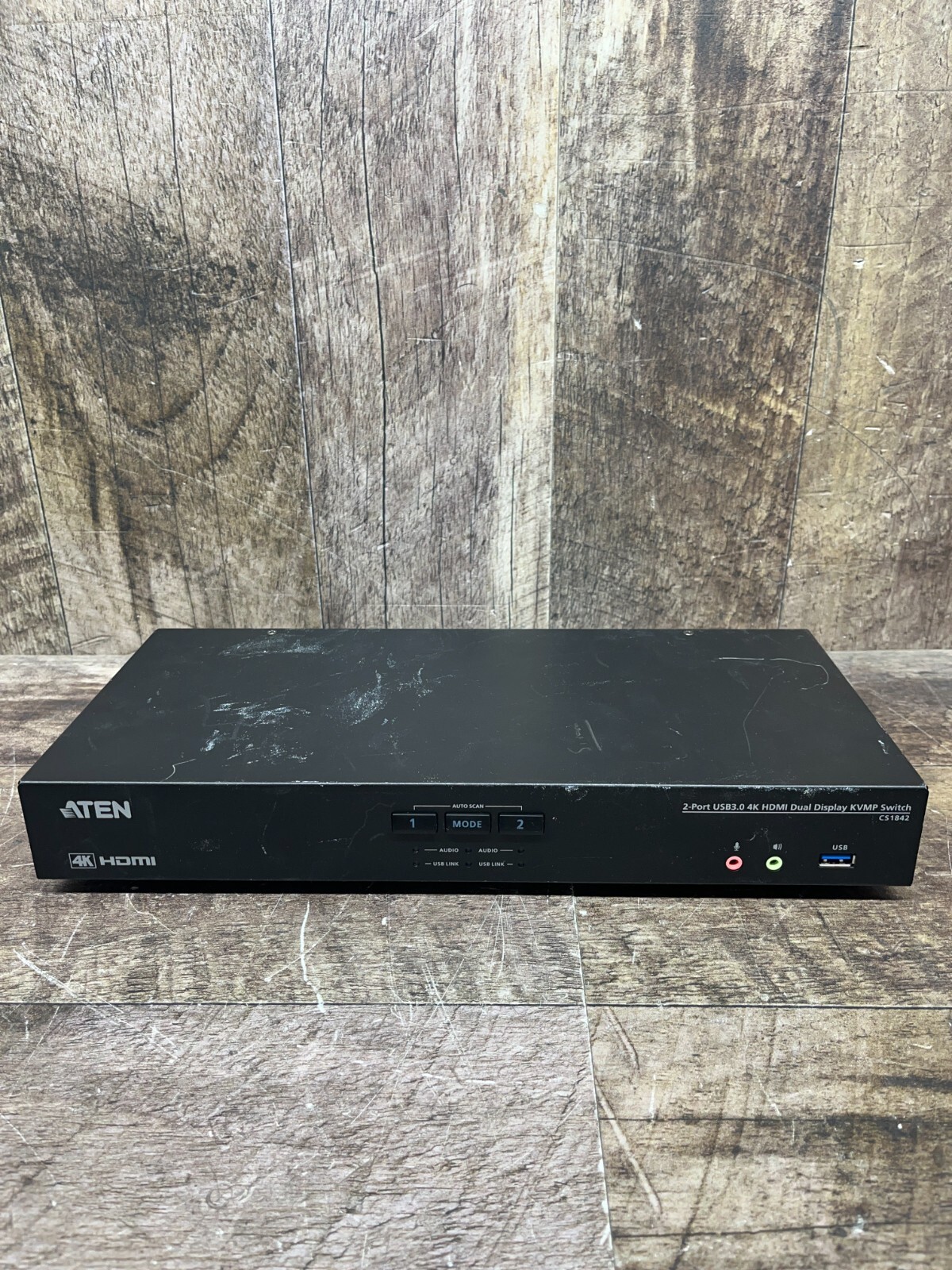 Aten CS1842 2-Port USB 3.0 4K HDMI Dual Display KVMP Switch