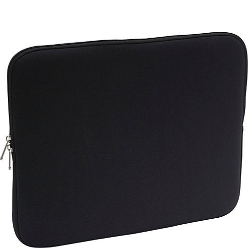 Travelon 17" Laptop Notebook Macbook Neoprene Sleeve Case Bag Black LG Lenovo