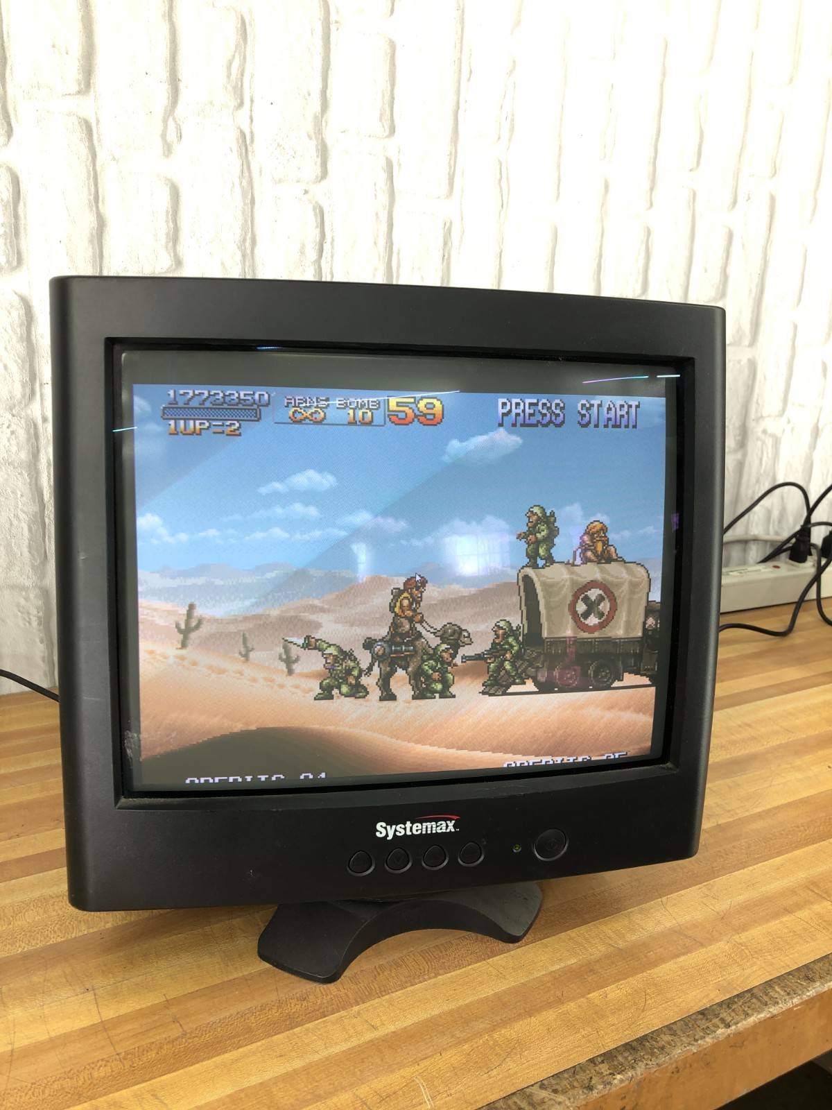 Systemax H770 BYM 17" CRT VGA Computer Monitor | Retro Gaming 1280X1024