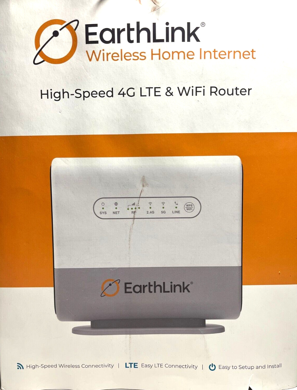 EarthLink Wireless Home Internet High Speed 4G LTE Wifi Router Titan 3000