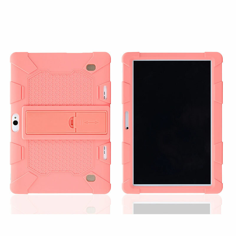 For 10.1" Inch Android Tablet PC Universal Shockproof Silicone Stand Case Cover+