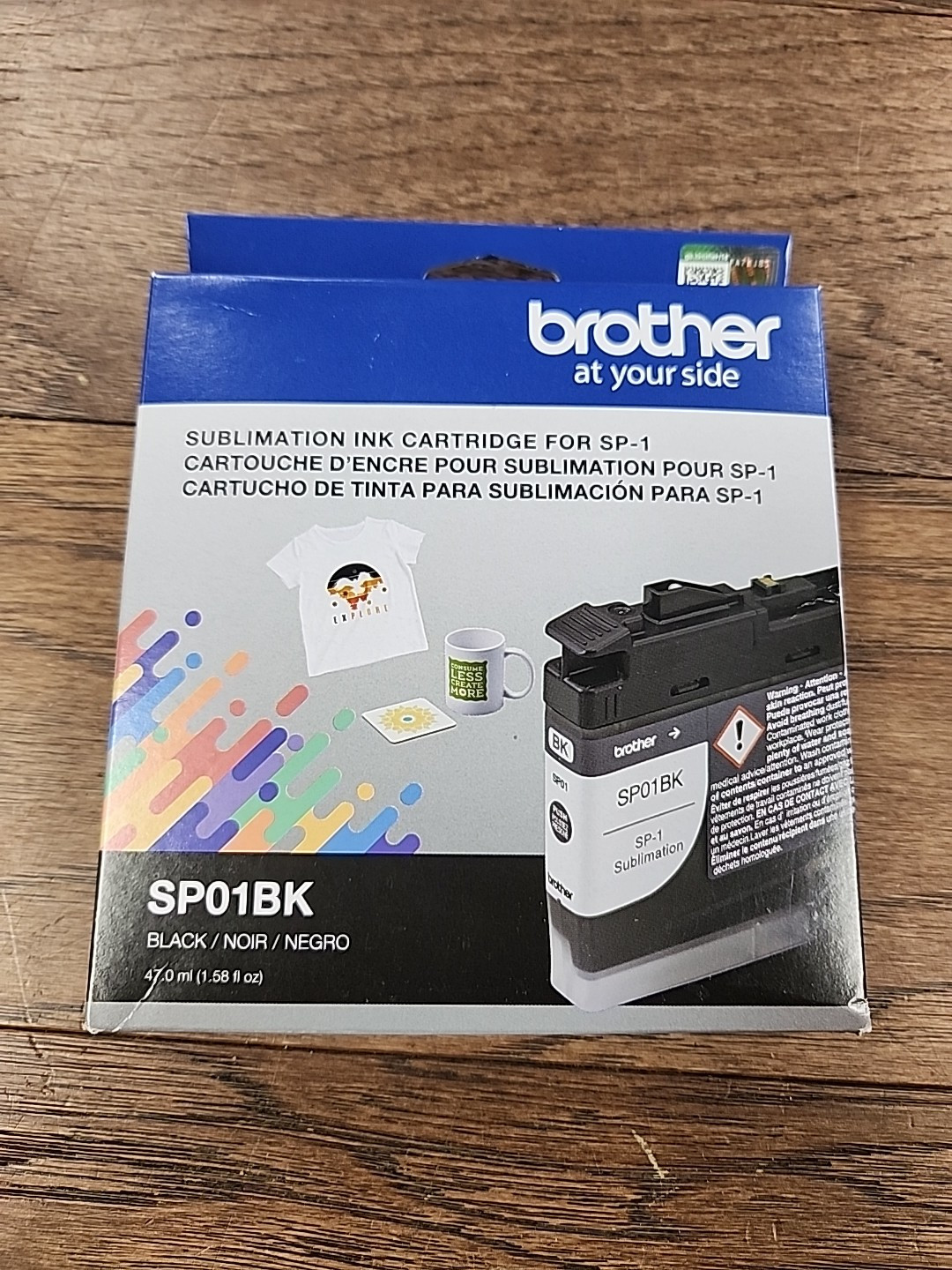 Brother  SP01BKS Standard Capacity Ink Cartridge  Black fresh 07/2025