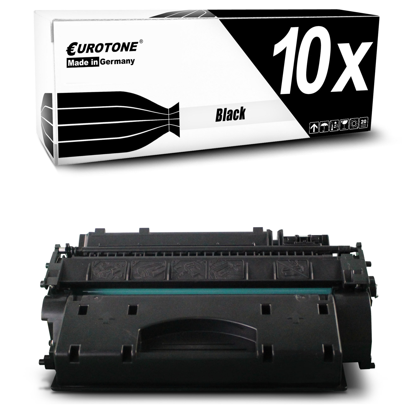 10X Eurotone Cartridge For HP LaserJet Pro M-521-DX M-521-DZ M-521-DW M-521-DN