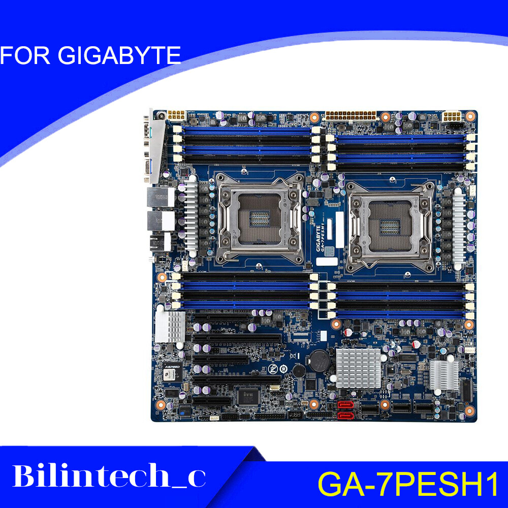 FOR GIGABYTE GA-7PESH1 Intel C602 LGA-2011 X79 Server Motherbroad Test ok