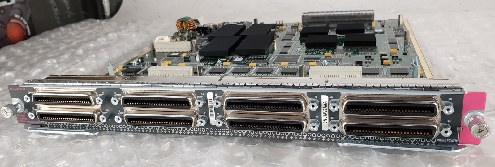 Cisco WS-X6196-RJ-21 8x12 Port 10/100 Base T Ethernet Switching Module