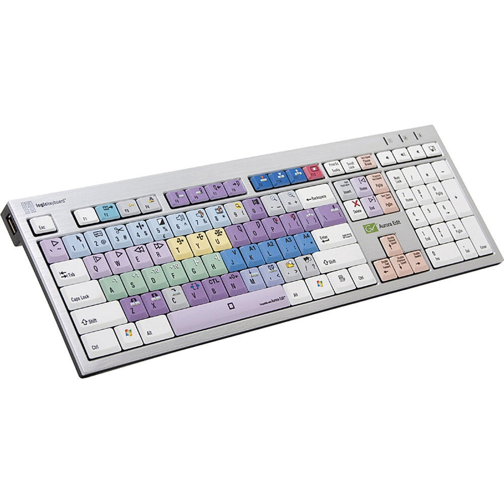 Logickeyboard Designed for Grass Valley Aurora Edit Compatible with Windows 7-11