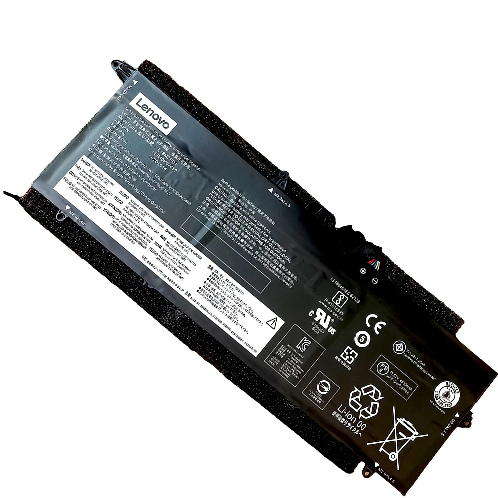 Genuine 57Wh L18L3PD1 L18M3PD1 L18C3PD2 Battery for Lenovo ThinkPad T490s T495s