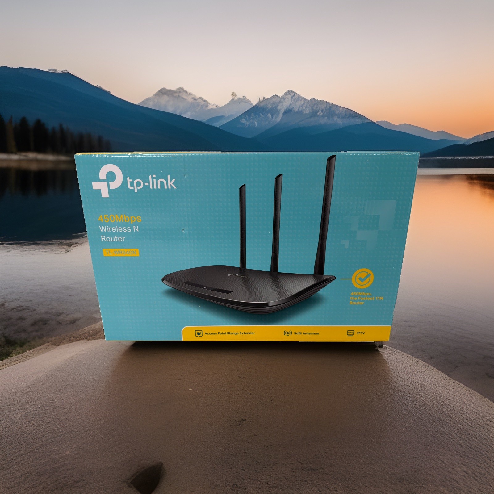 TP-Link TL-WR940N 450Mbps Wireless N Wi-Fi Router Access Point NEW