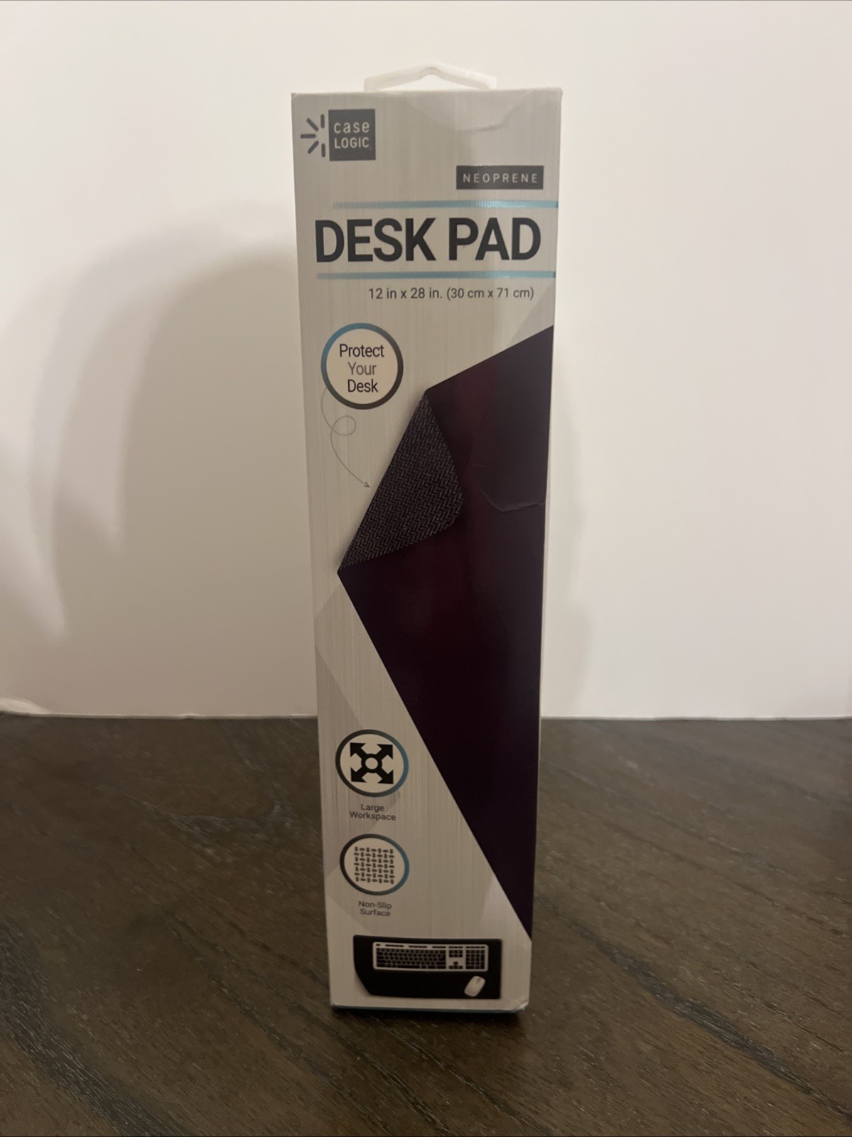 New Case Logic Desk Pad 12 In x 28 In Protect Your Desk