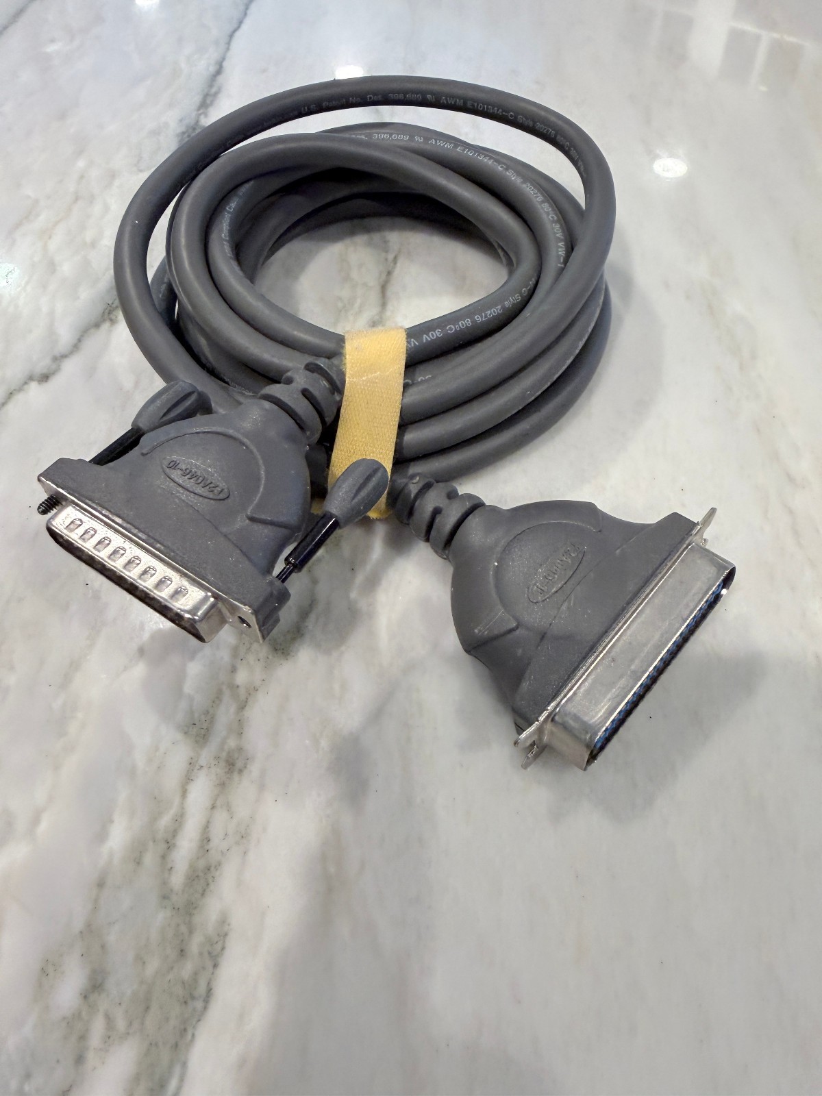 Belkin F2A046-10 Parallel Male 25 Pin Laser Printer Cable Cord DB25 IEEE 1284