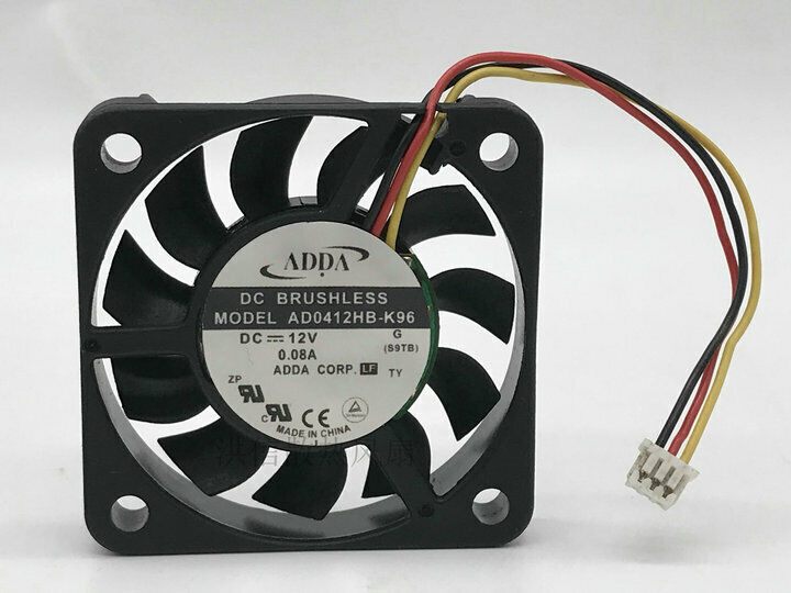 1pc ADDA AD0412HB-K96 Computer fan 12V 0.08A 40*40*7mm 3wire