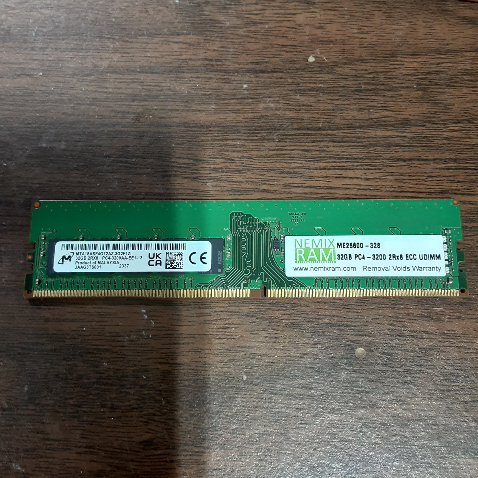 NEMIX RAM ME25600-328-32 GB DDR4-3200 ECC