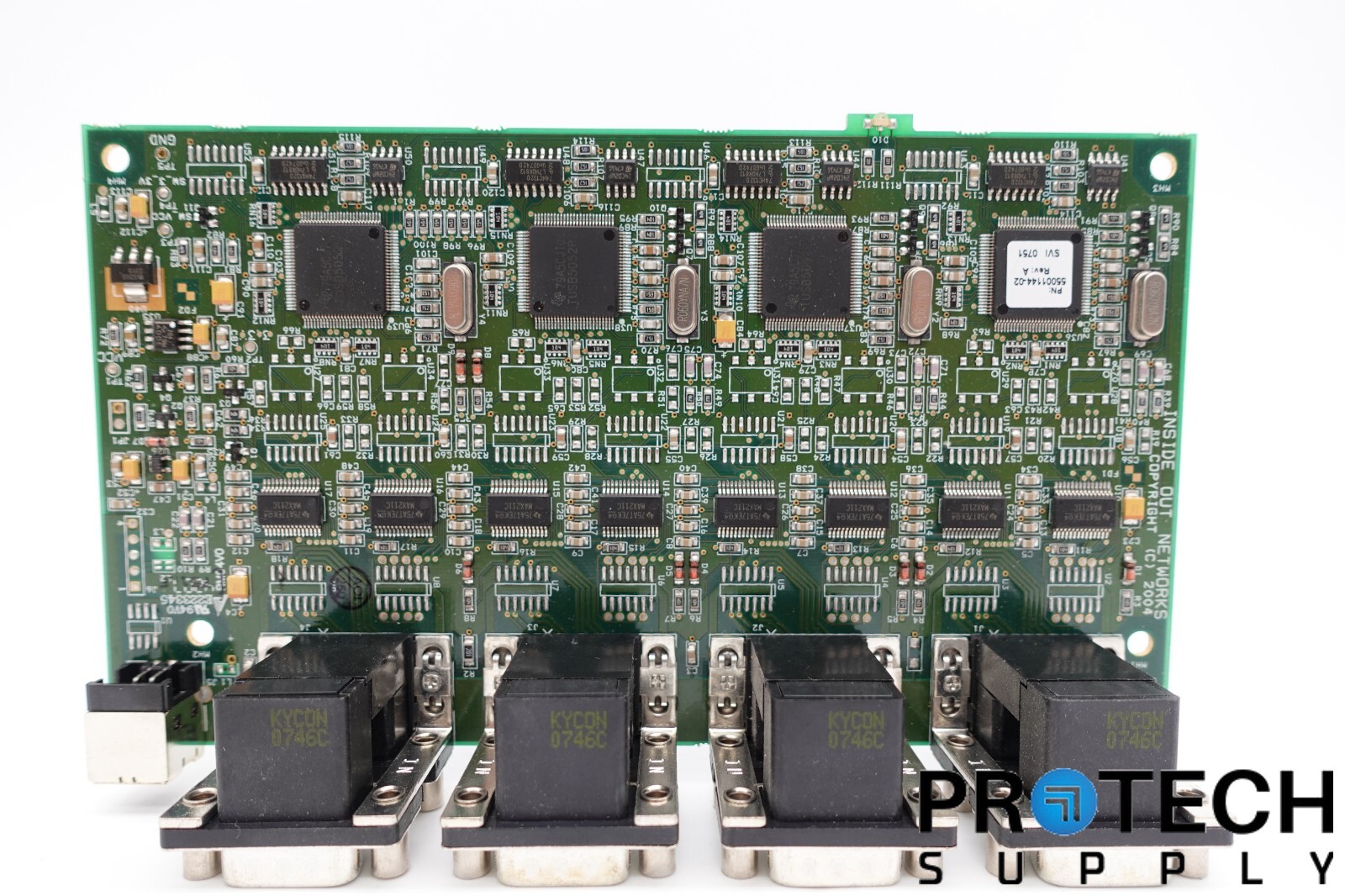 Inside Out Networks Adapter Board 8-port 30006312-01 REV A with WARRANTY