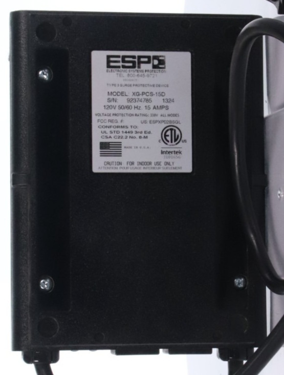 ESP Power Conditioning System Surge protector XG-PCS-15D KM