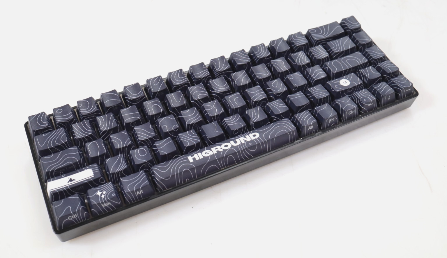 Higround Basecamp 65 Mechanical Gaming Keyboard Black Ice 65% Hot Swap RGB PBT