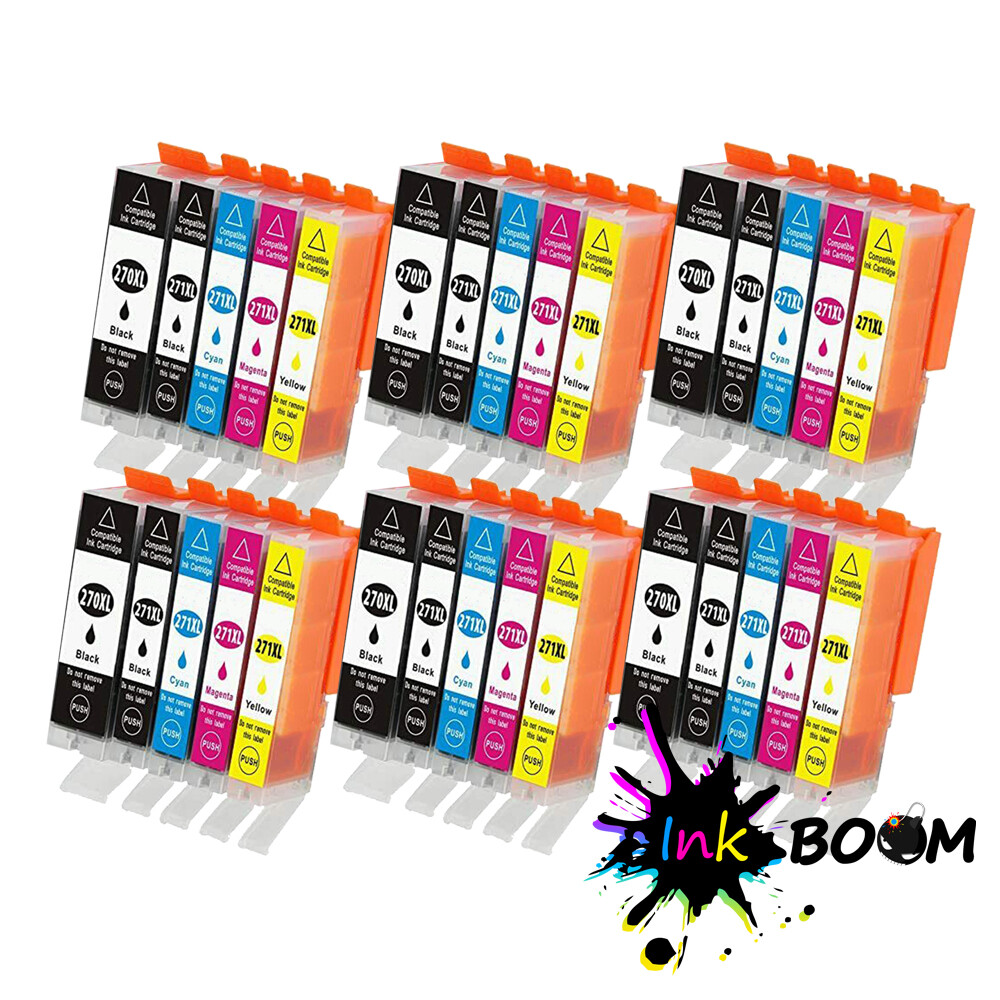 30 Ink Cartridges for PGI-270 CLI-271 PIXMA MG5720 MG6820 MG7720 TS8020 TS9020