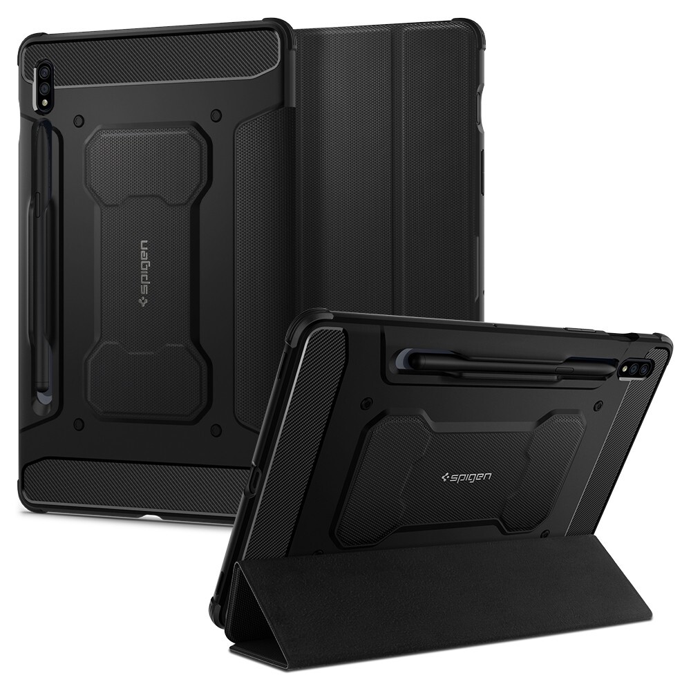 For Samsung Galaxy Tab S8 +/ S7 5G / Tab S7 + | Spigen Rugged Armor Pro Case