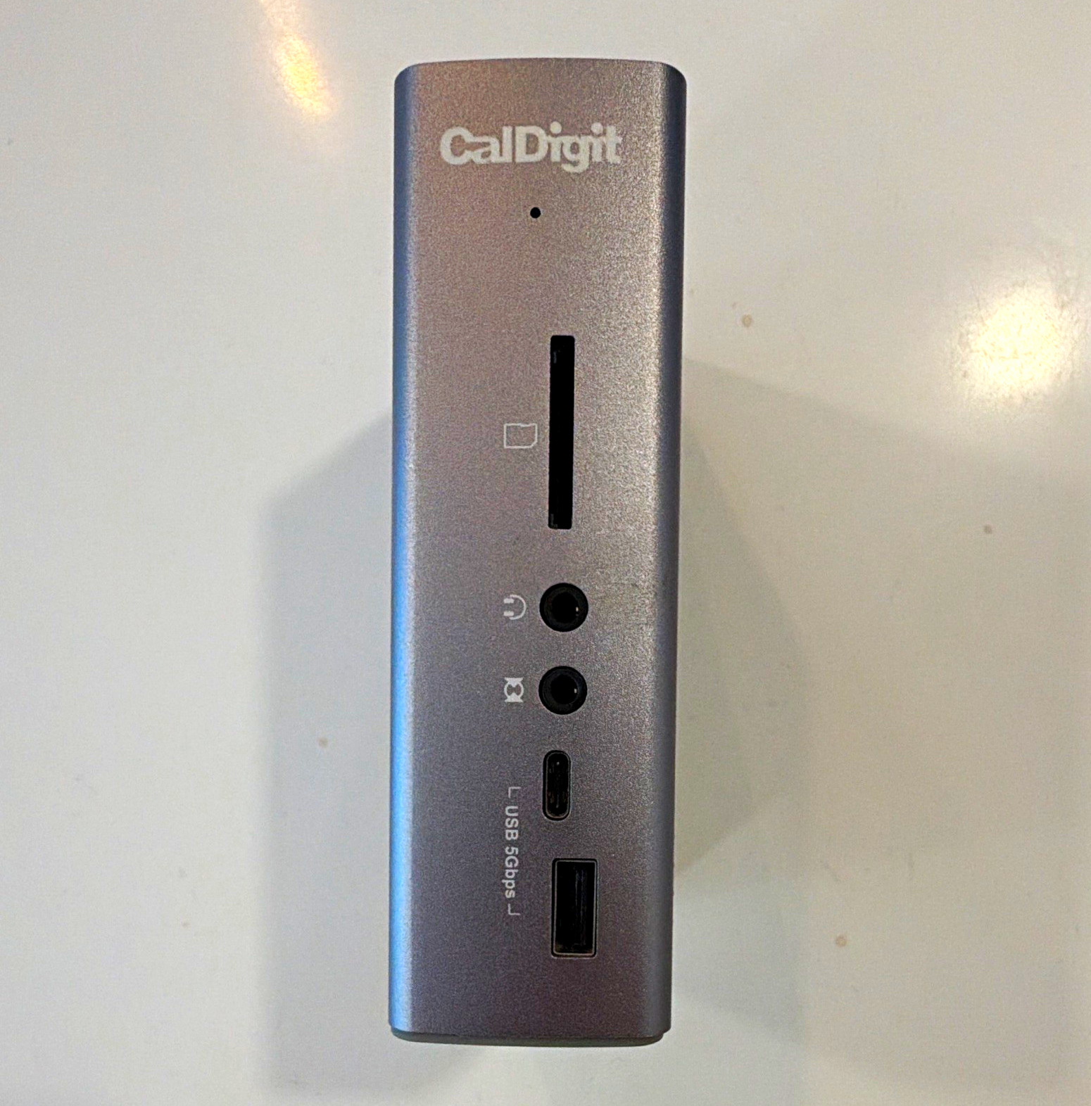 CalDigit TS3 Plus Thunderbolt 3 Dock Gray Aluminum USB Ethernet DisplayPort