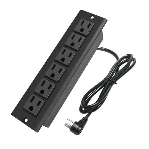 Recessed Power Strip Without USB,Mount Industrial Workshop Power Charge
