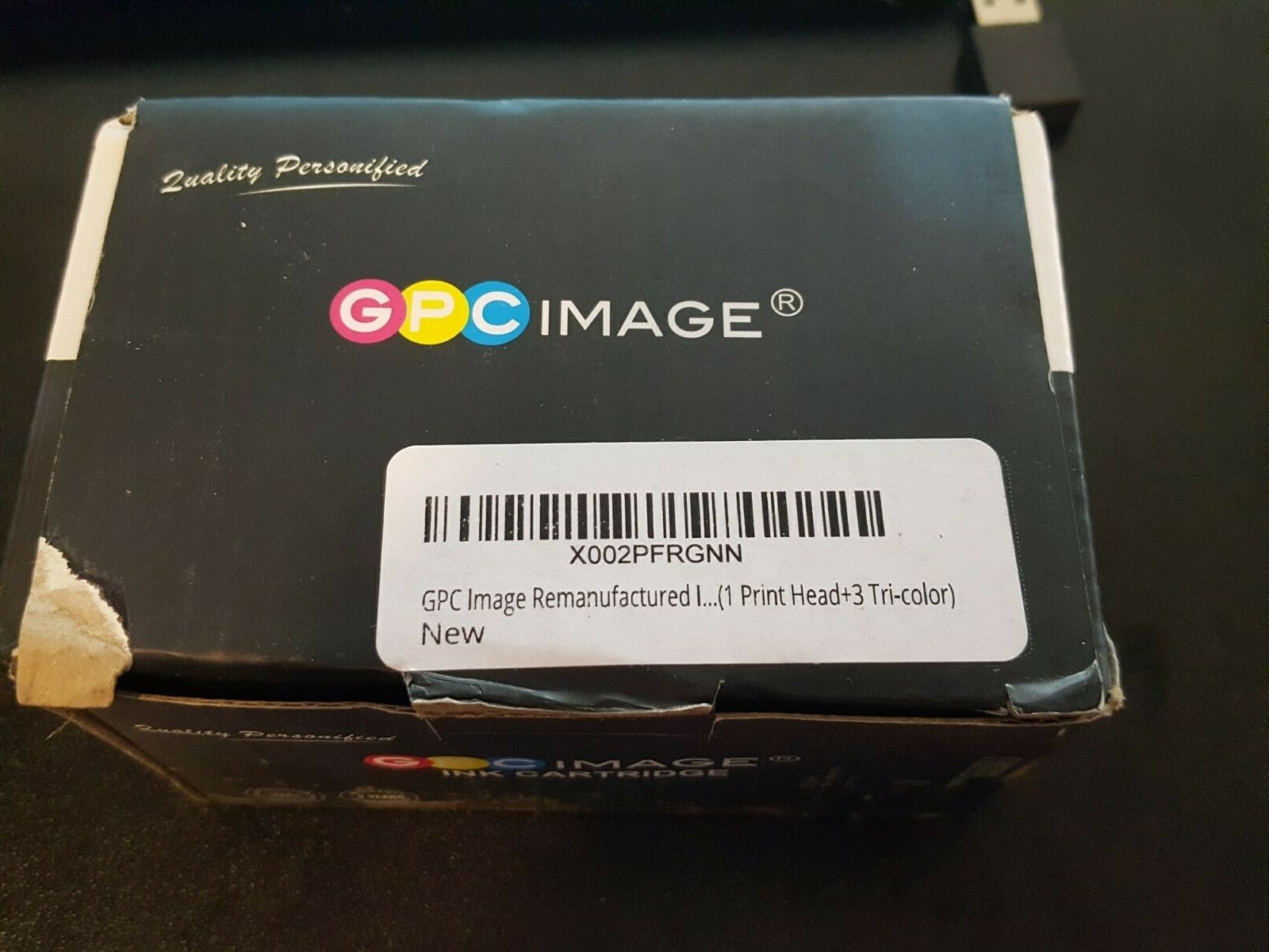 GPC Image Ink Cartridge Replacement 1 Print Head + 3 Tri-Color