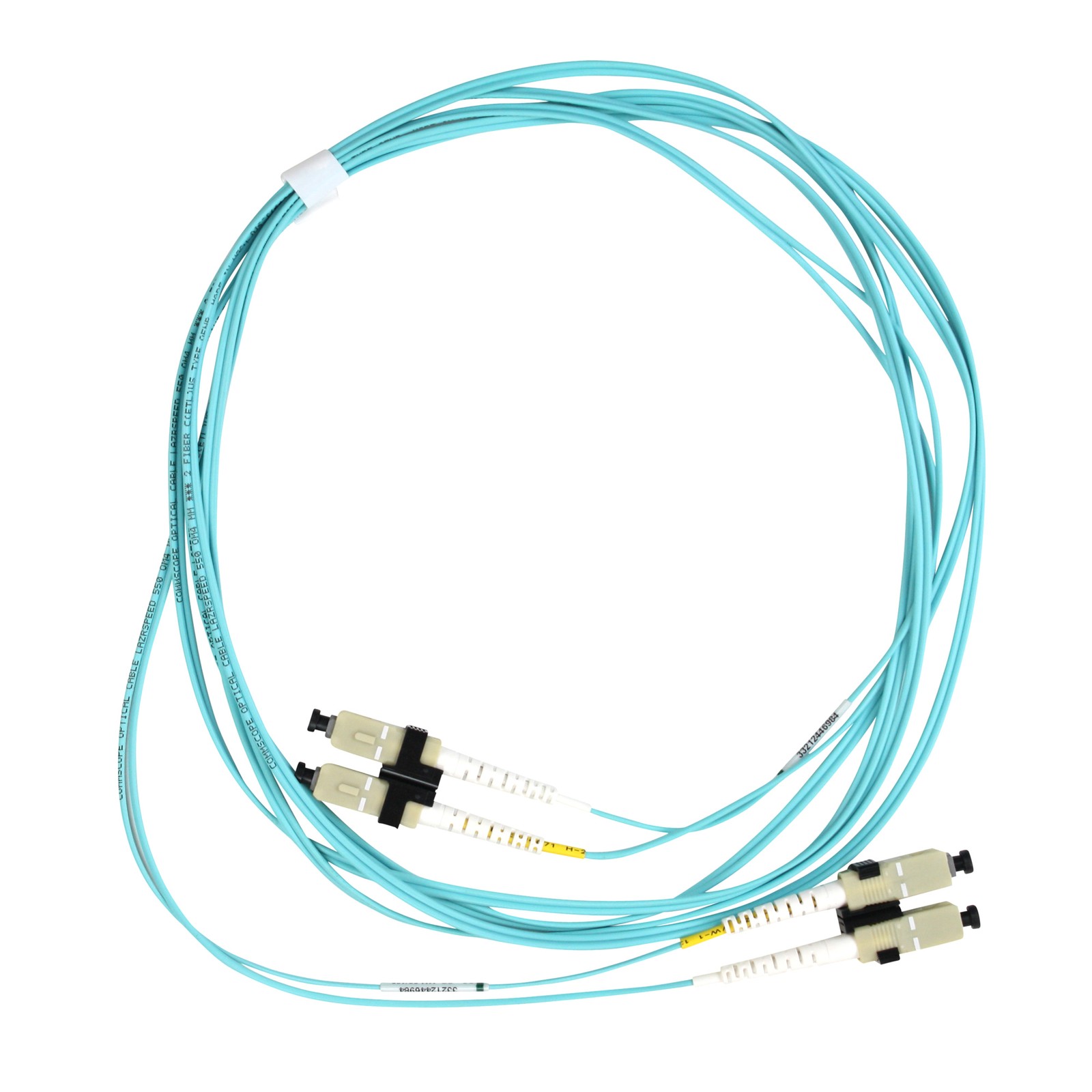 COMMSCOPE FEXSCSC42-MXM003 LAZRSPEED 550 SC - SC FIBER OPTIC PATCH CORD, DUPLEX