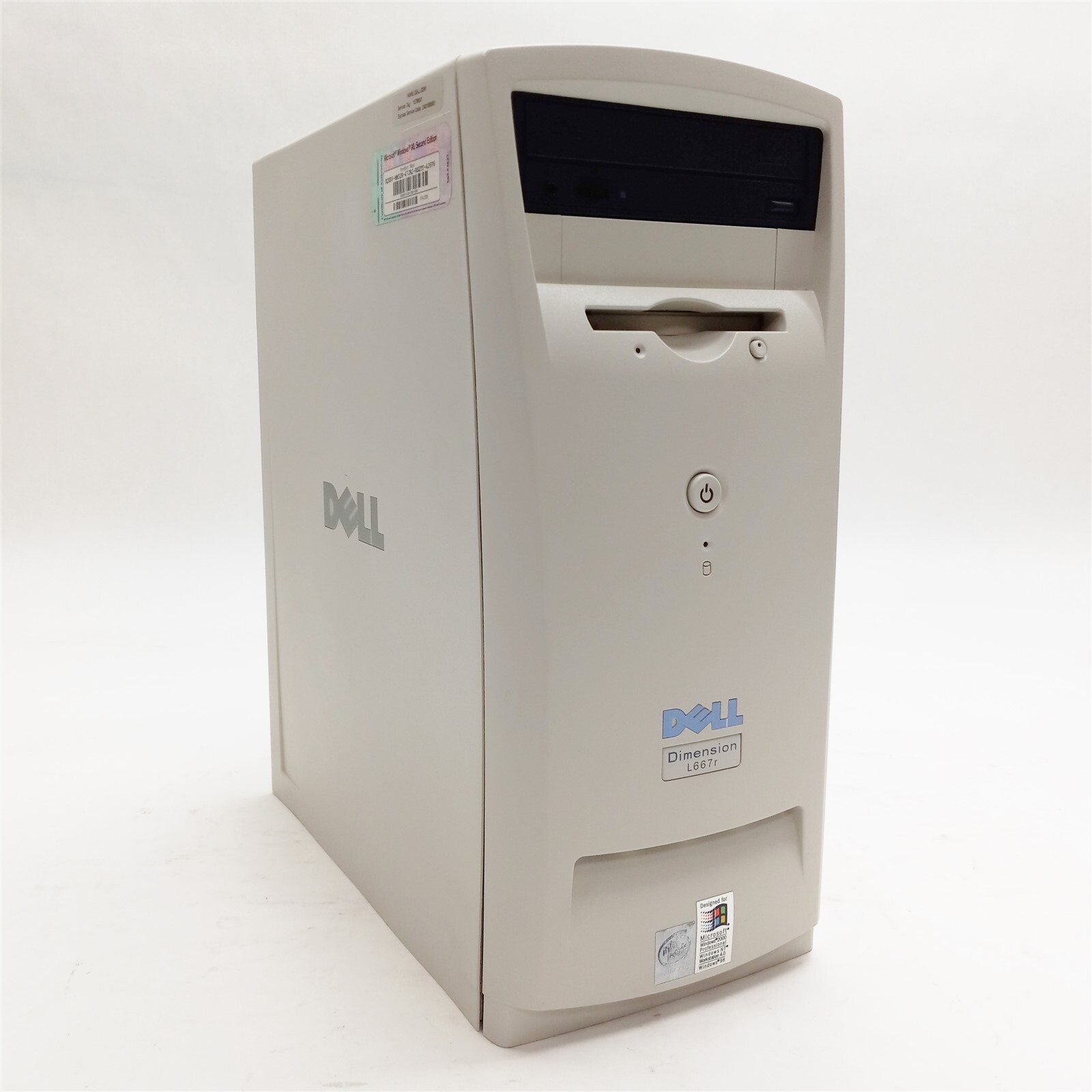 Dell Dimension L667R Intel Pentium III 667MHz 128MB NO HDD/OS Vintage Computer