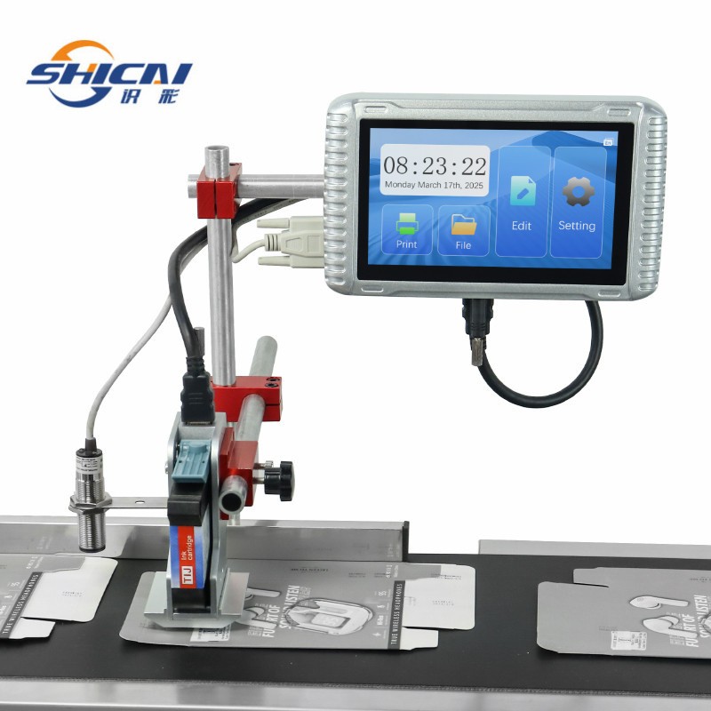 Online Inkjet Printer for Printing Product and Logo on Fruit Packing Cartons