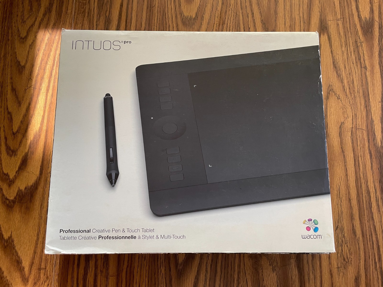 Wacom Intuos Pro Medium Drawing Tablet PTH-651 Pen Touch Complete Box