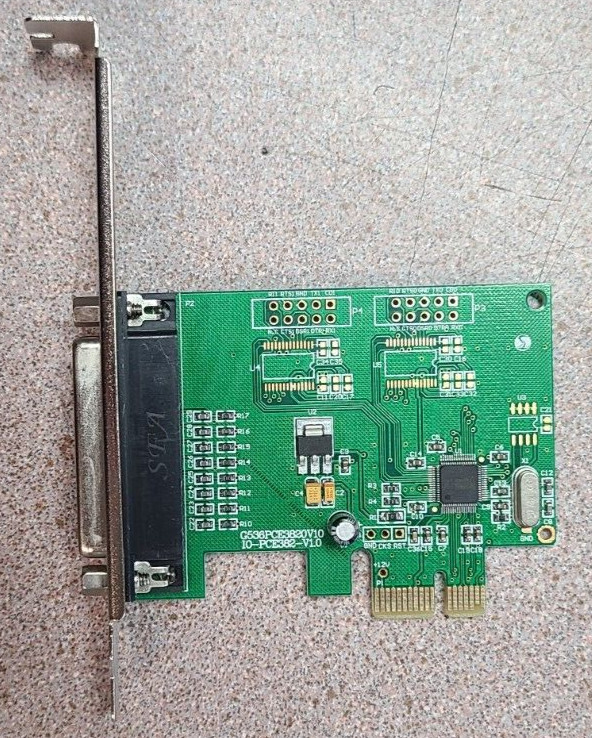 Syba SI-PEX10010 Single Port Parallel PCIE Controller Card W/ LP Bracket