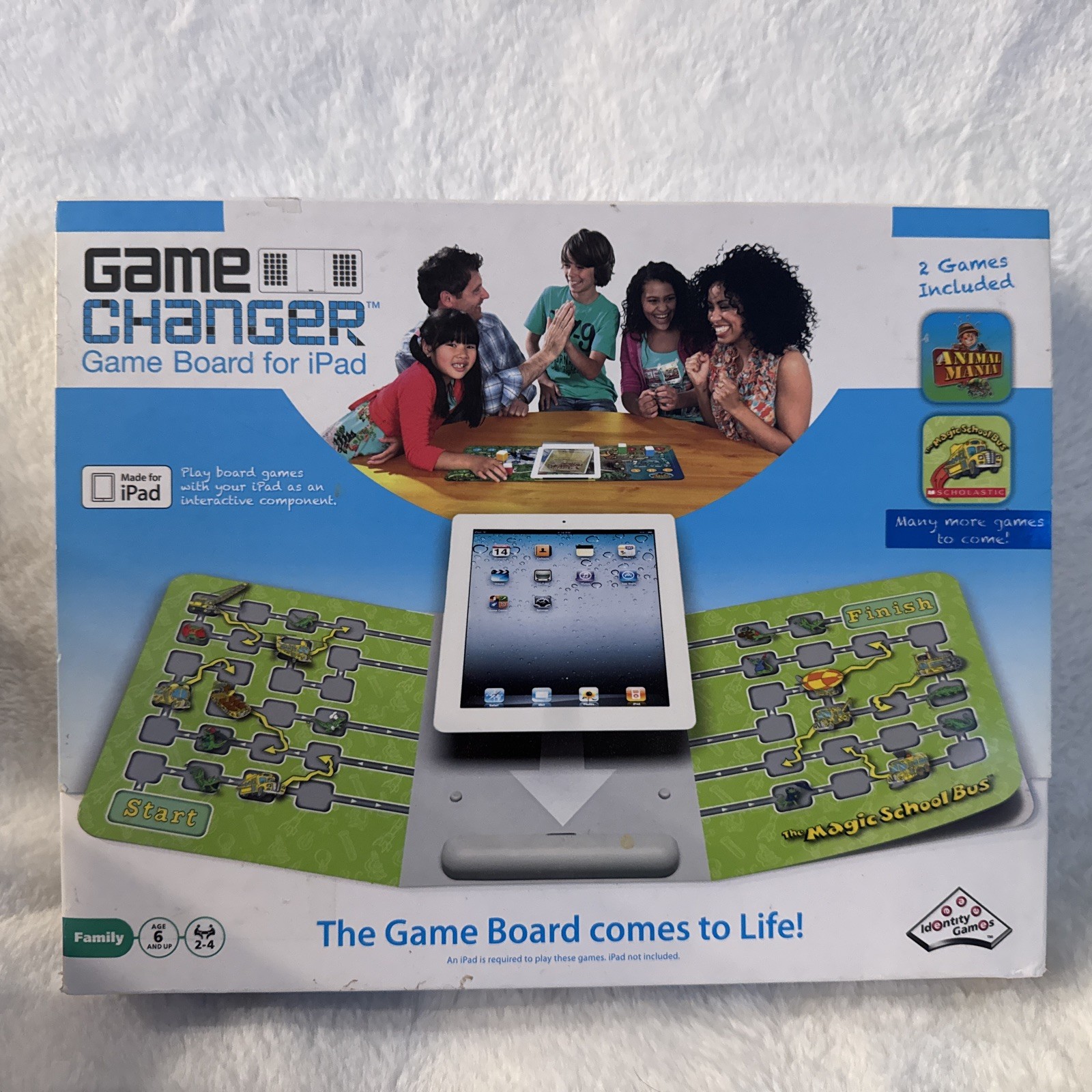 Game Changer Game Board for iPad  Includes 2 Games Brand New Sealed