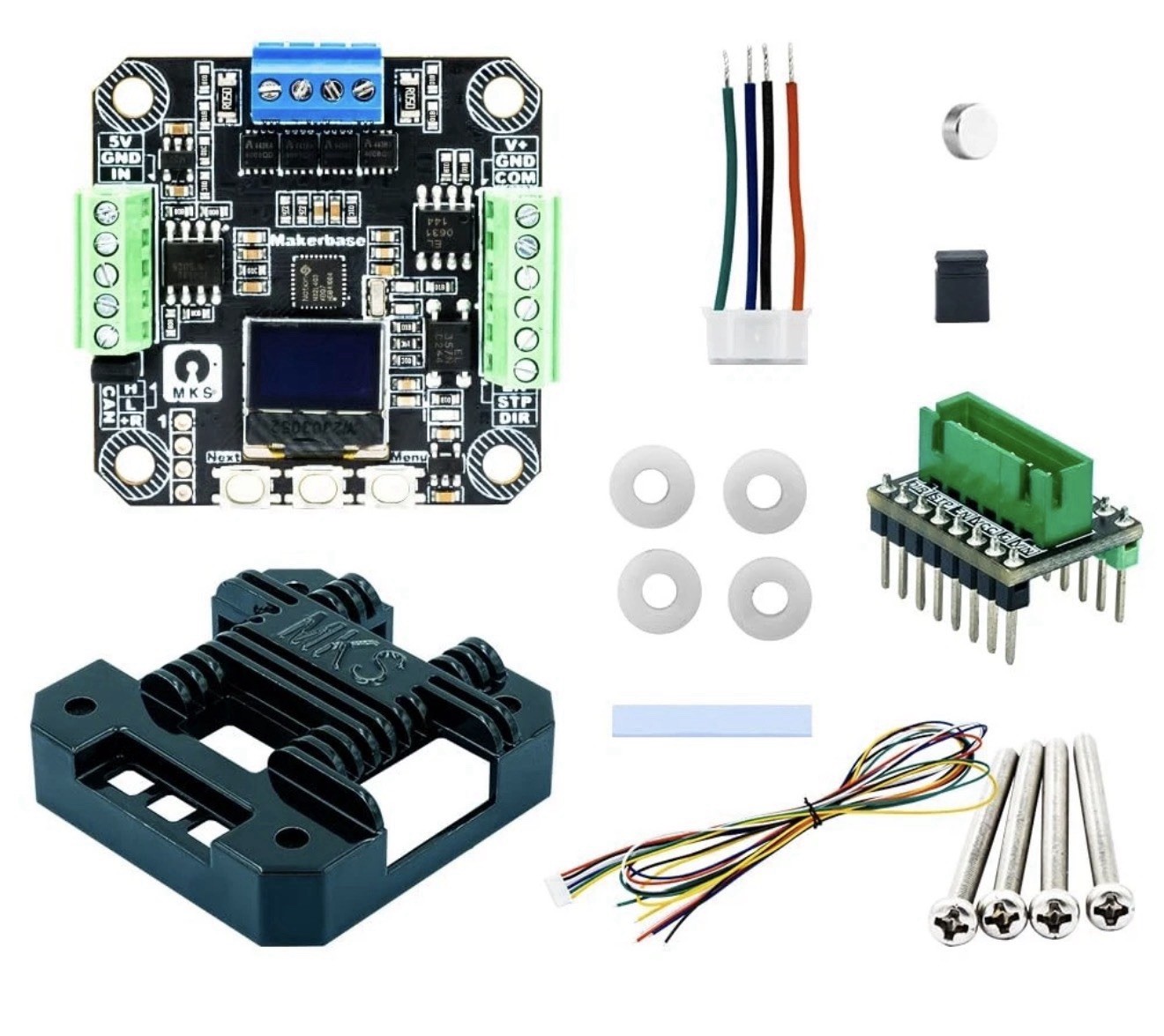 Nema 17 Servo Driver Controller MKS SERVO42D Closed Loop Stepper Motor Drive ...